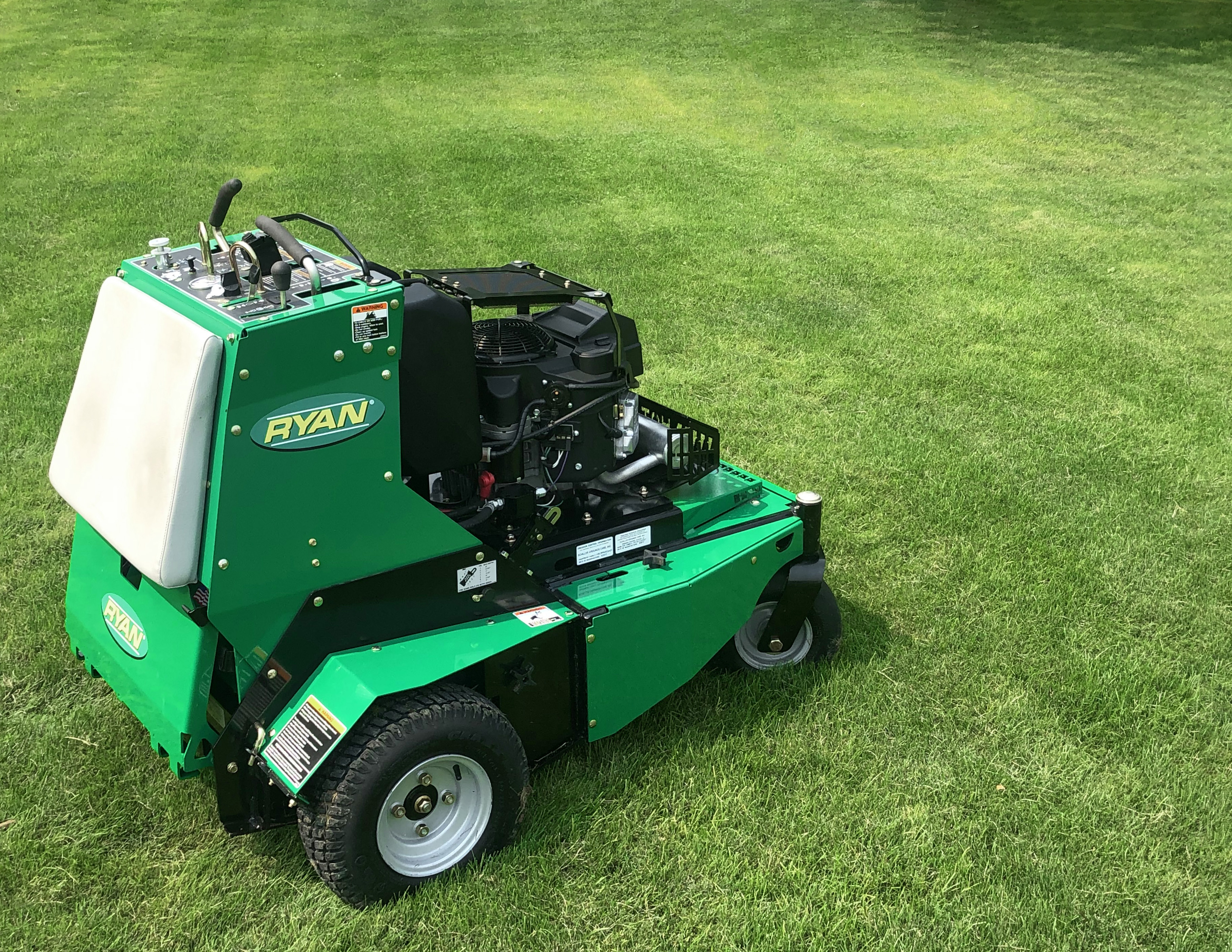 Hartley Lawn Aeration